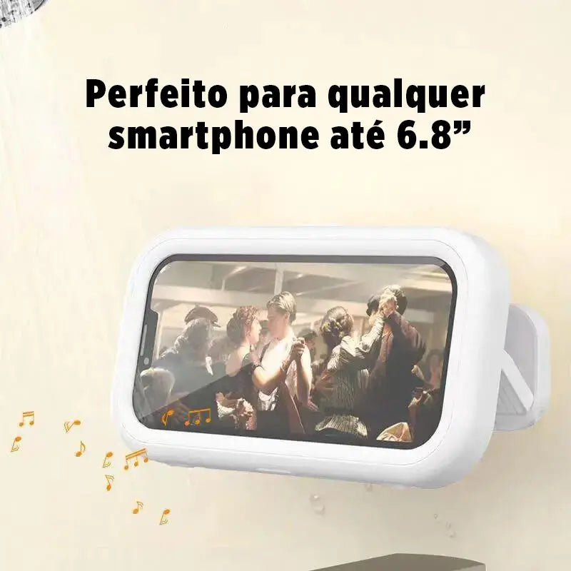 AquaSafe – Suporte de Celular para Banho