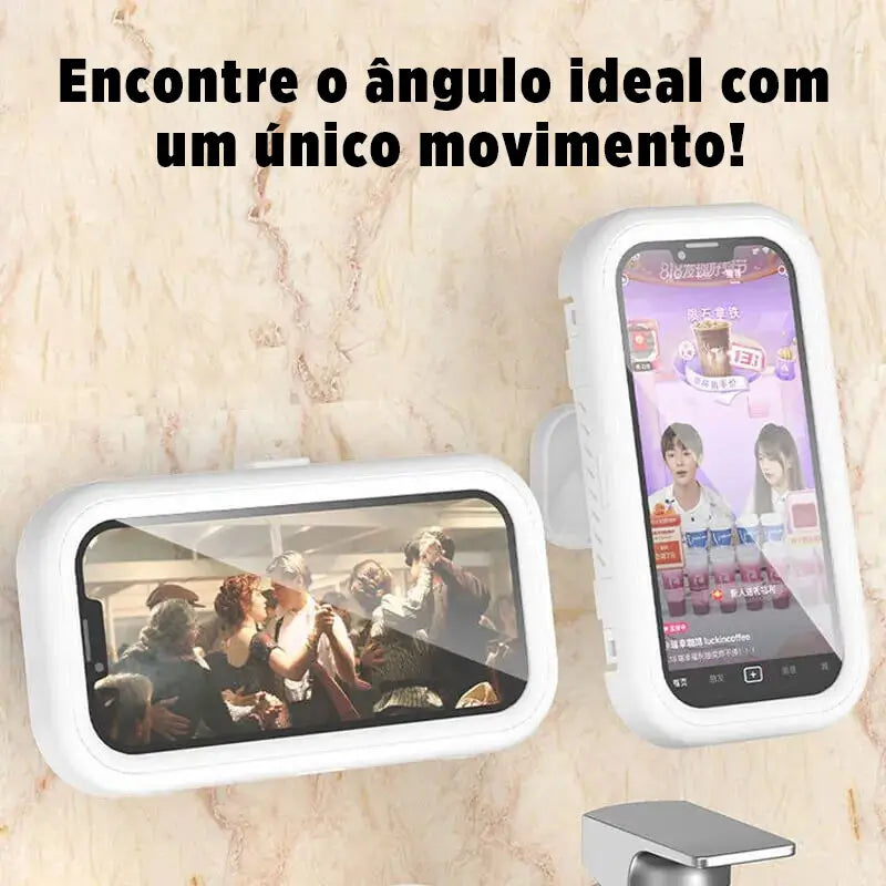 AquaSafe – Suporte de Celular para Banho