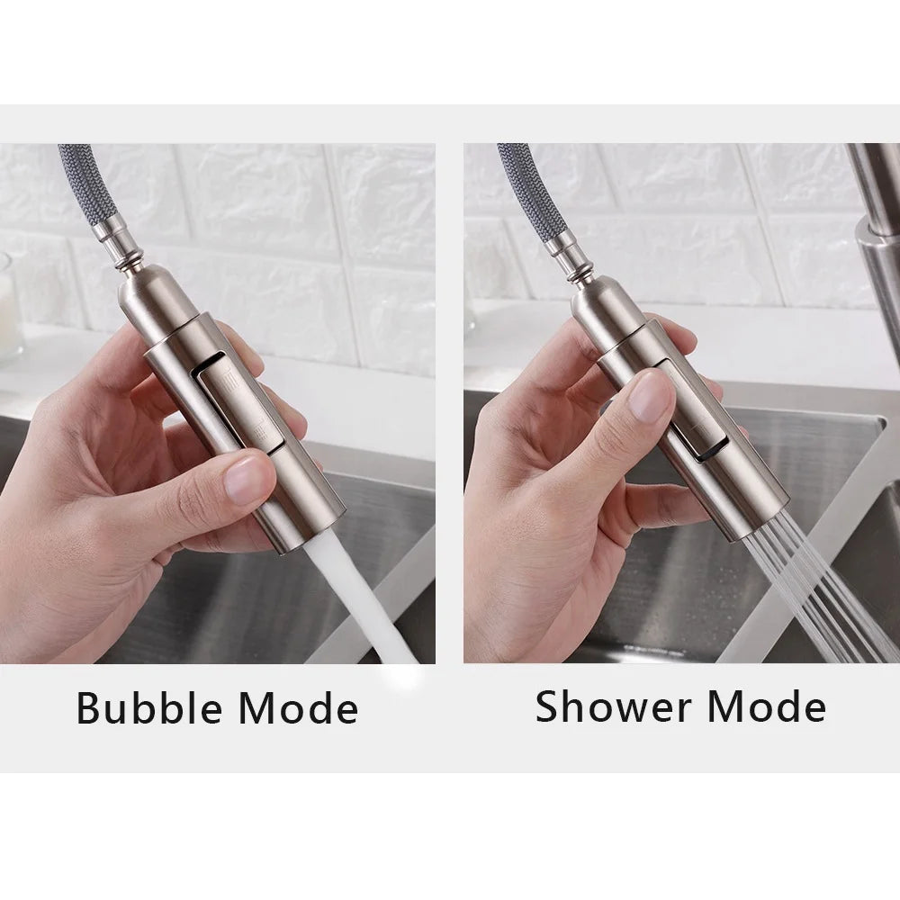 Torneira de cozinha com sensor de toque