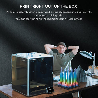 CREALITY 3D Printer K1SE/ K1C / K1MAX 3D Printer 600MM /S Dual-gear Direct Drive Extruder K1 MAX Printer